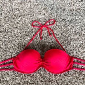 Shimmery red Victoria secret Flirt bandeau
